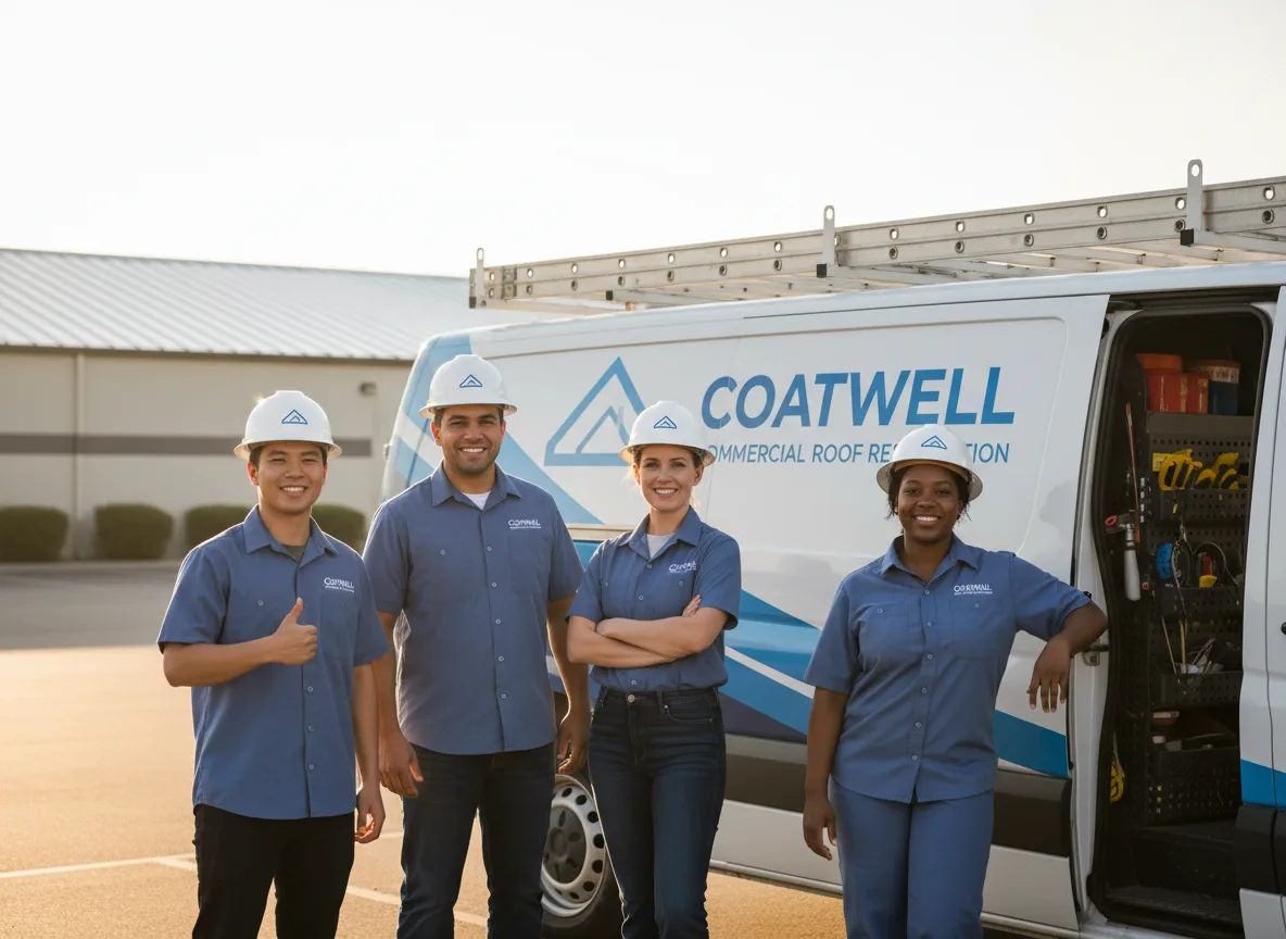 Commercial roof coating company in Symsonia, KY